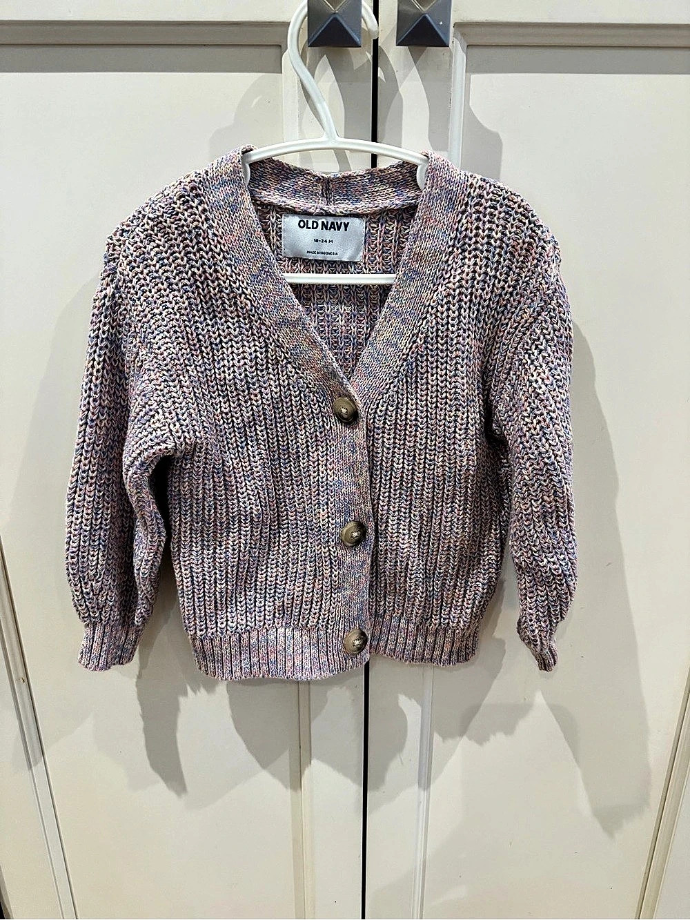 Old Navy Multicolor Cardigan Size 18-24M Like New